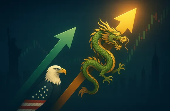 Čínské akcie jsou na tom jako ty americké v roce 2010. Napodobí jejich impozantní rally?