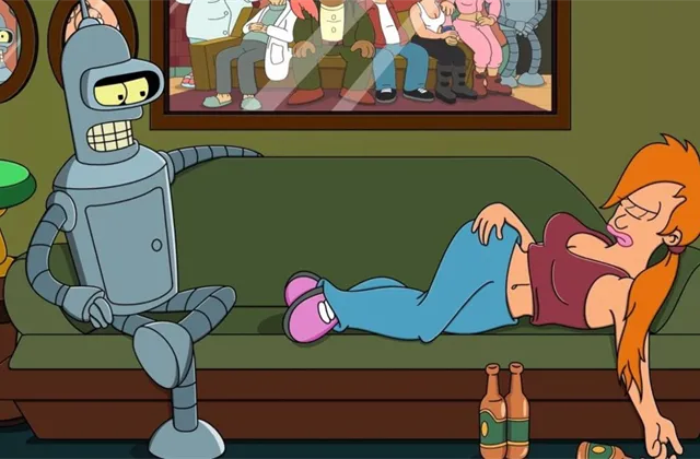 Futurama, robotizace - ilustrační foto