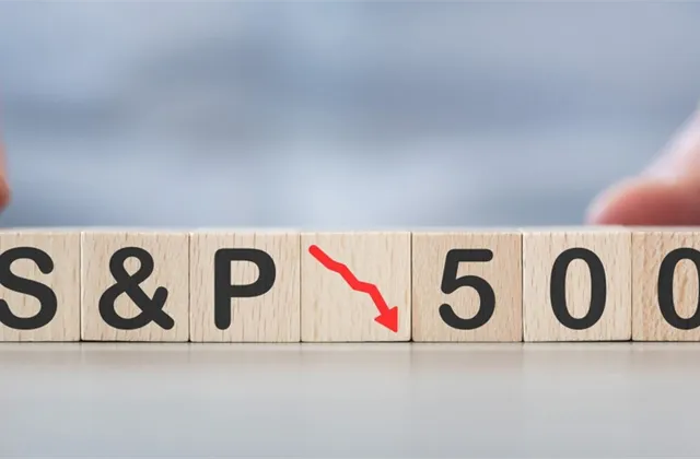 Pokles indexu S&P 500 - ilustrační foto