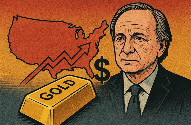 Je Amerika na pokraji infarktu? Ray Dalio varuje a připomíná význam zlata